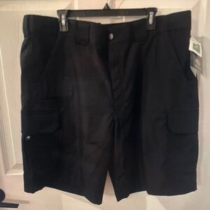 Men's Black Cargo Shorts